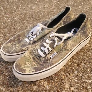 Vans X Star Wars Boba Fett Camouflage Classic Canvas Sneakers Mens 9.5 Camo